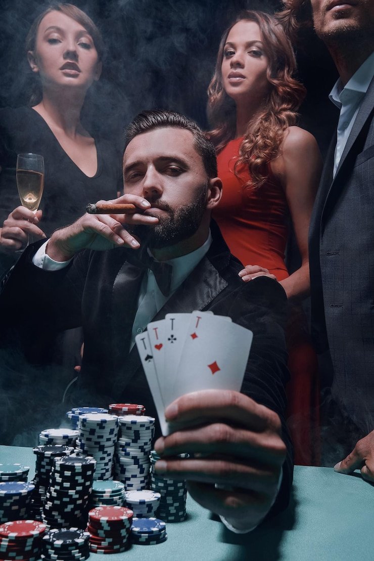 Antarmuka meja Hot Pot di platform empire toto dengan tampilan chip dan kartu yang jelas